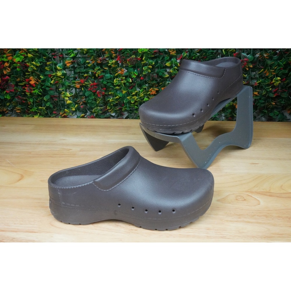 Dansko Kane Clogs Brown EVA Slip On Mules Womens Size 37 EU 6.5-7 US